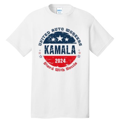 Stand With Kamala Harris Trump Is A Scab Vote Harris 2024 Tall T-Shirt