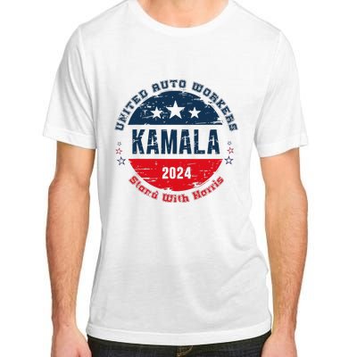 Stand With Kamala Harris Trump Is A Scab Vote Harris 2024 Adult ChromaSoft Performance T-Shirt