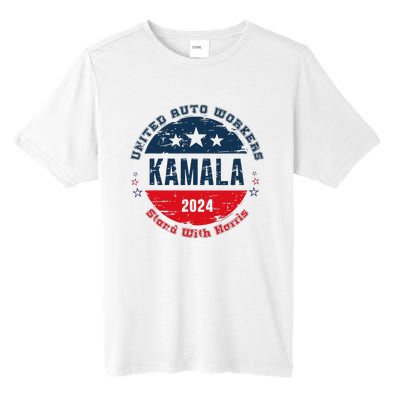 Stand With Kamala Harris Trump Is A Scab Vote Harris 2024 Tall Fusion ChromaSoft Performance T-Shirt