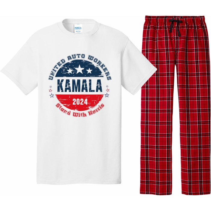 Stand With Kamala Harris Trump Is A Scab Vote Harris 2024 Pajama Set