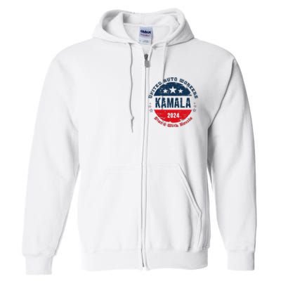 Stand With Kamala Harris Trump Is A Scab Vote Harris 2024 Full Zip Hoodie