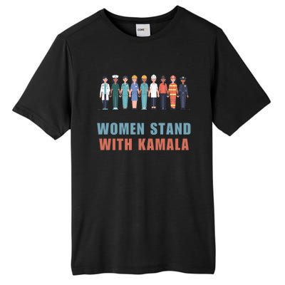 Stand With Kamala Walz Madam President Unity Harris Gift Tall Fusion ChromaSoft Performance T-Shirt