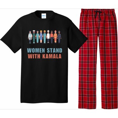 Stand With Kamala Walz Madam President Unity Harris Gift Pajama Set