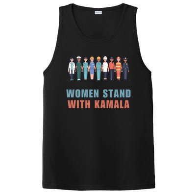 Stand With Kamala Walz Madam President Unity Harris Gift PosiCharge Competitor Tank