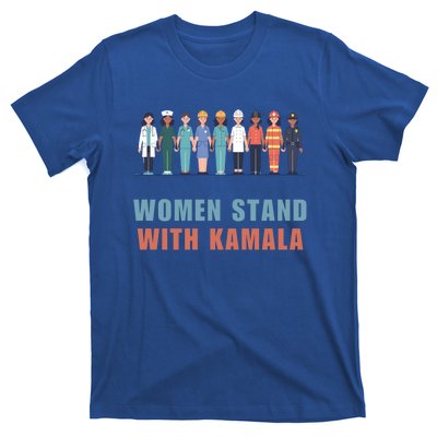 Stand With Kamala Walz Madam President Unity Harris Gift T-Shirt