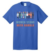 Stand With Kamala Walz Madam President Unity Harris Gift Tall T-Shirt