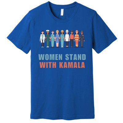 Stand With Kamala Walz Madam President Unity Harris Gift Premium T-Shirt