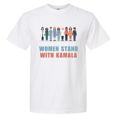 Stand With Kamala Walz Madam President Unity Harris Gift Garment-Dyed Heavyweight T-Shirt