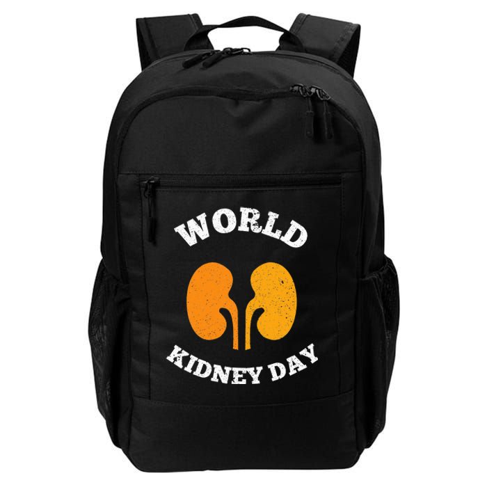 Simple World Kidney Day Society Awareness Daily Commute Backpack