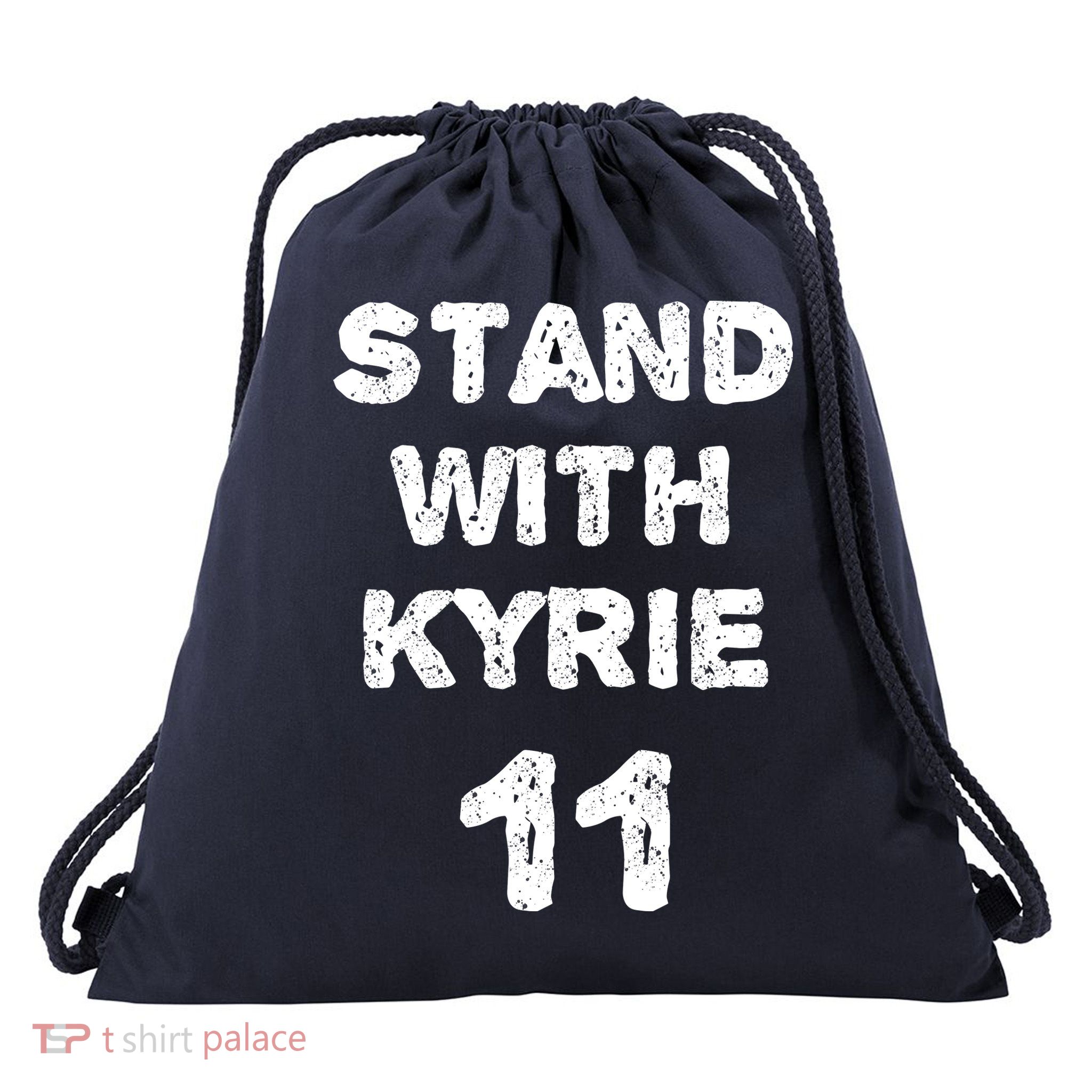 Stand With Kyrie Drawstring Bag