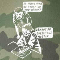 So What Kind Of Stuff Do You Draw Demons And Skeletons Mostly Legacy Tie Dye Trucker Hat
