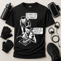 So What Kind Of Stuff Do You Draw Demons And Skeletons Mostly Performance Shirt