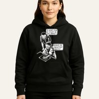 So What Kind Of Stuff Do You Draw Demons And Skeletons Mostly Hoodie