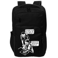 So What Kind Of Stuff Do You Draw Demons And Skeletons Mostly Impact Tech Backpack