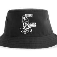 So What Kind Of Stuff Do You Draw Demons And Skeletons Mostly Sustainable Bucket Hat