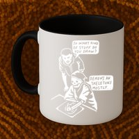So What Kind Of Stuff Do You Draw Demons And Skeletons Mostly Mug