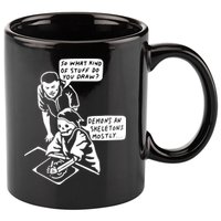 So What Kind Of Stuff Do You Draw Demons And Skeletons Mostly 11oz C Handle Ceramic Mug