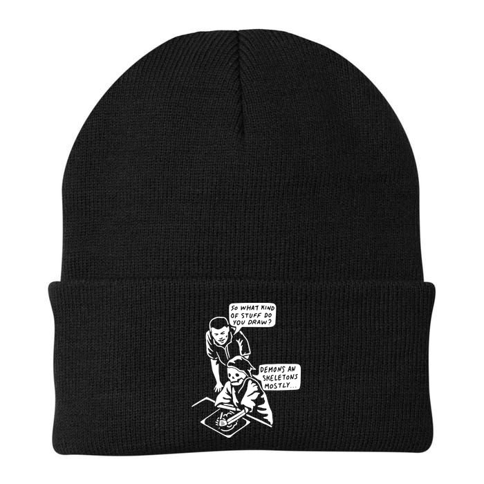 So What Kind Of Stuff Do You Draw Demons And Skeletons Mostly Beanie