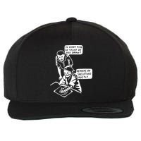 So What Kind Of Stuff Do You Draw Demons And Skeletons Mostly Wool Snapback Cap