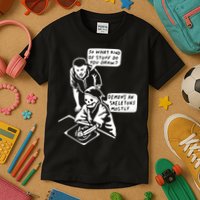 So What Kind Of Stuff Do You Draw Demons And Skeletons Mostly Kids T-Shirt