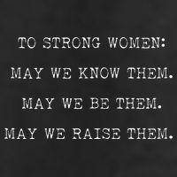 Strong Women Know Them Be Them Raise Them 7 Panel Mesh Trucker Snapback Hat