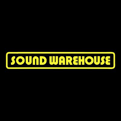 Sound Warehouse Logo Retro Music Fan Record Store T-Shirt