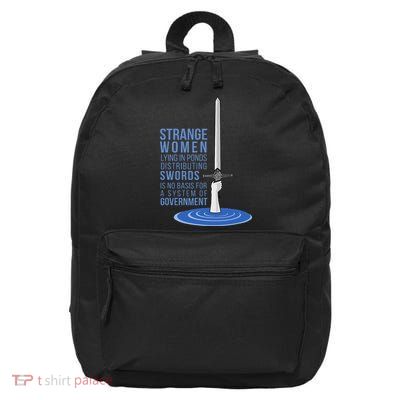 Strange Women Lying In Ponds Distributing Swords 16 in Basic Backpack