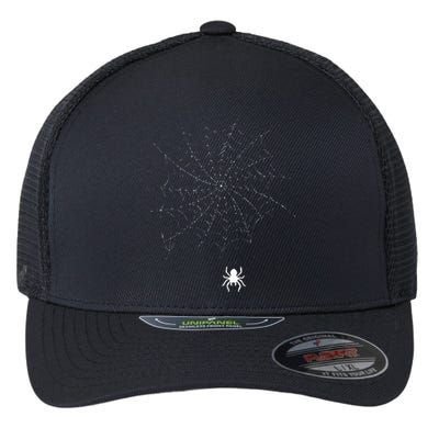 Spider Web Lazy Halloween Costume Children Flexfit Unipanel Trucker Cap