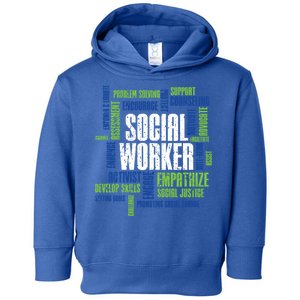 Social Worker Lcsw Work Graphic Pediatric Nurse Gift Toddler Hoodie