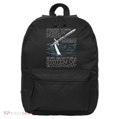Strange Women Lying In Ponds Distributing Swords 16 in Basic Backpack