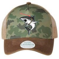 Shark with Laser Beam Premium Legacy Tie Dye Trucker Hat