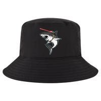 Shark with Laser Beam Premium Cool Comfort Performance Bucket Hat