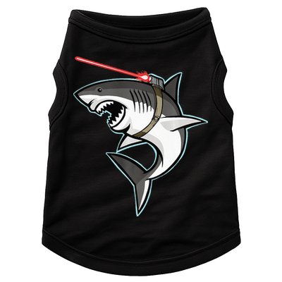 Shark with Laser Beam Premium Doggie Tank