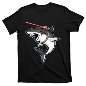 Shark with Laser Beam Premium T-Shirt