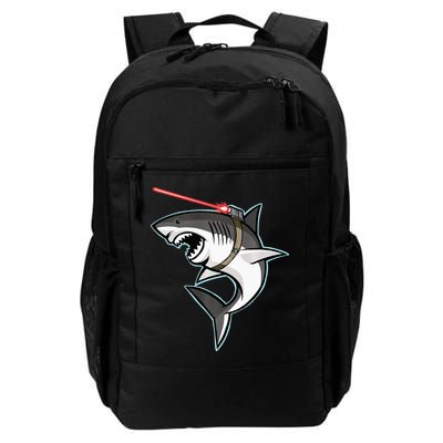 Shark with Laser Beam Premium Backpack