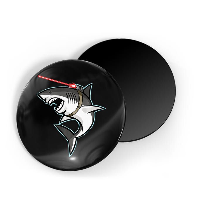 Shark with Laser Beam Premium Magnet
