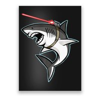 Shark with Laser Beam Premium Poster