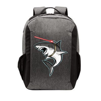 Shark with Laser Beam Premium Vector Backpack