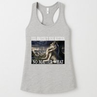 Sitting Wolf Literally Me Werewolf Ripping Meme Alpha Wolf Womens Tank Top