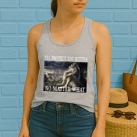 Sitting Wolf Literally Me Werewolf Ripping Meme Alpha Wolf Womens Tank Top