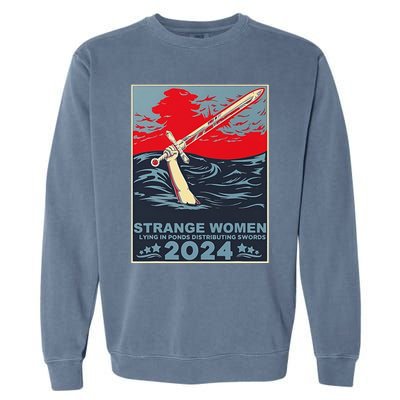 Strange Women Lying In Ponds 2024 Garment-Dyed Sweatshirt