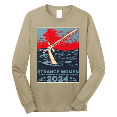 Strange Women Lying In Ponds 2024 Long Sleeve Shirt