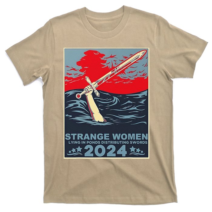 Strange Women Lying In Ponds 2024 T-Shirt