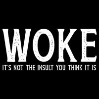 Stay Woke Liberal Drawstring Bag