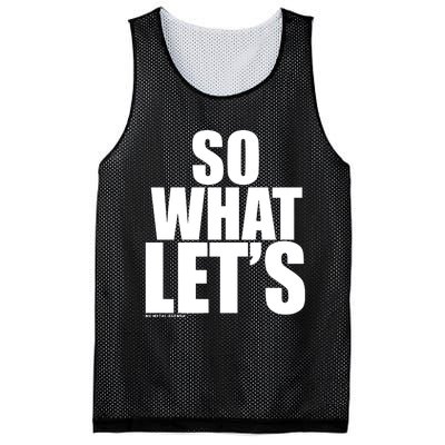 So What LetS Nu Metal Agenda Mesh Reversible Basketball Jersey Tank