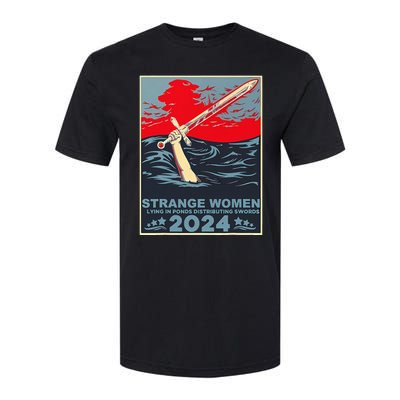 Strange Women Lying In Ponds Distributing Swords Softstyle® CVC T-Shirt