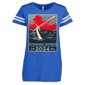 Strange Women Lying In Ponds Distributing Swords Enza Ladies Jersey Football T-Shirt