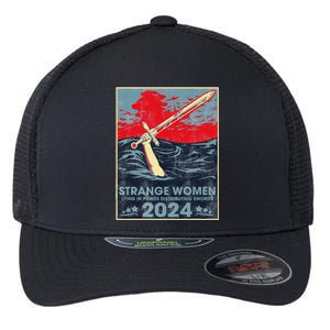 Strange Women Lying In Ponds Distributing Swords 2024 Flexfit Unipanel Trucker Cap