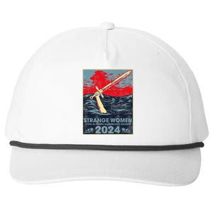 Strange Women Lying In Ponds Distributing Swords 2024 Snapback Five-Panel Rope Hat