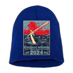 Strange Women Lying In Ponds Distributing Swords 2024 Short Acrylic Beanie